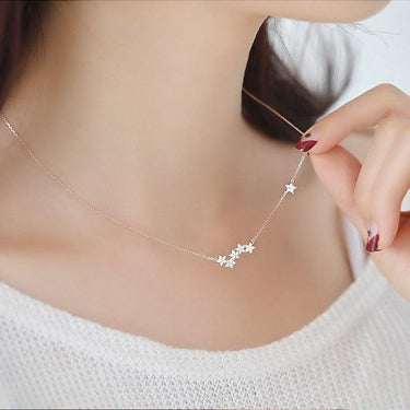 Stars Sterling Silver Necklace-Your Soul Place